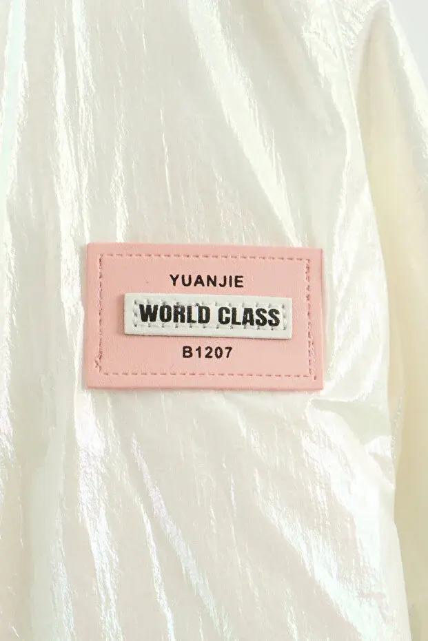 Kız Bebek Baskılı Sweatshirt, Pantolon ve Ceket 3'lü Takım (9-12-18 Ay) Seri -1019-Beyaz